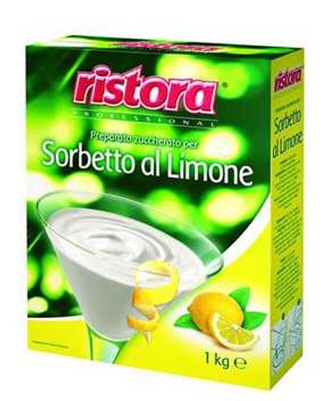PREPARATO X SORBETTO AL LIMONE RISTORA KG 1 6 PREPARATO X SORBETTO AL LIMONE RISTORA KG 1 6