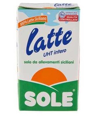 LATTE SOLE INTERO UHT BRIK LT 1 12