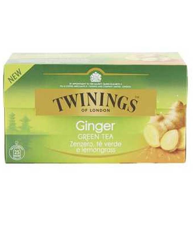 TWININGS GREEN TEA ZENZERO 25F 12
