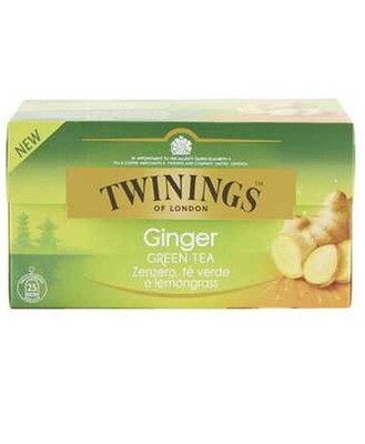 TWININGS GREEN TEA ZENZERO 25F 12