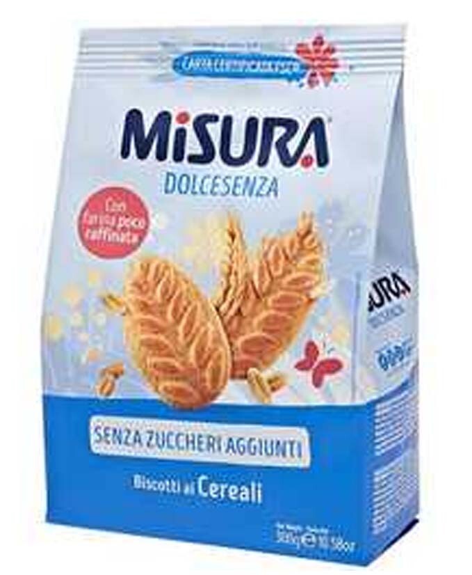 MISURA BISC DOLCESENZA S ZUCC AI CEREAL GR300 12