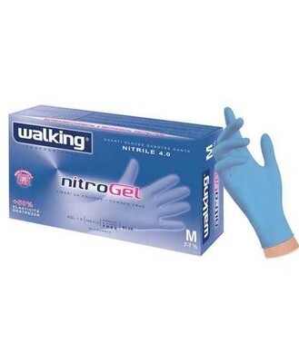 GUANTI NITROGEL WALKING PZ100 NITRILE MIS L