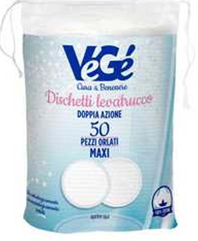 DISCHET COTONE MAXI STRUCCO DELIZIE PZ 50 24 DISCHET COTONE MAXI STRUCCO DELIZIE PZ 50 24