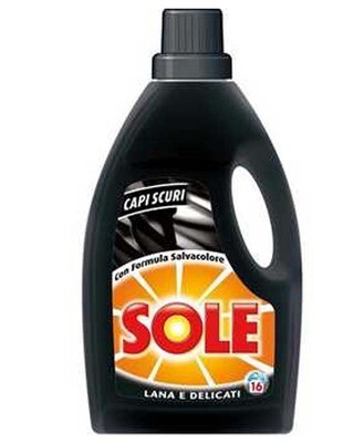 SOLE DETERSIVO DELICATO NERO VIVO LT 1
