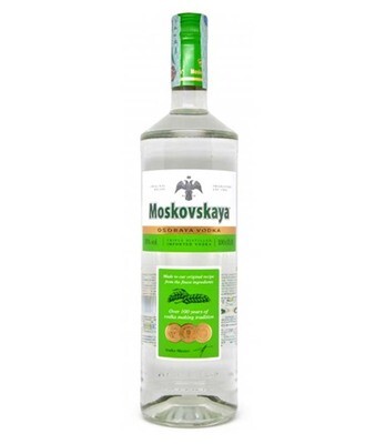 VODKA MOSKOVSKAYA ORIG RUSSA LT 1 38 6
