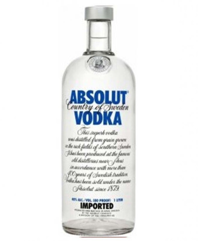 VODKA ABSOLUT BLU LT 1 40 6 VODKA ABSOLUT BLU LT 1 40 6