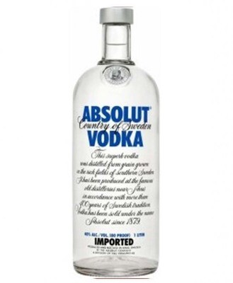 VODKA ABSOLUT BLU LT 1 40 6