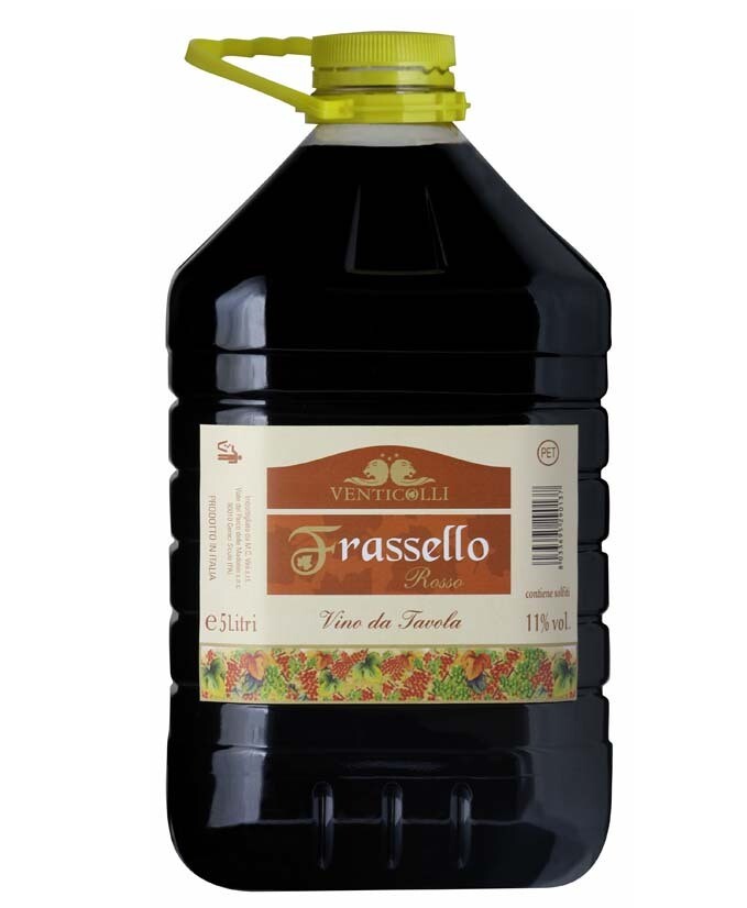 PET LT 5 FRASSELLO VINO ROSSO