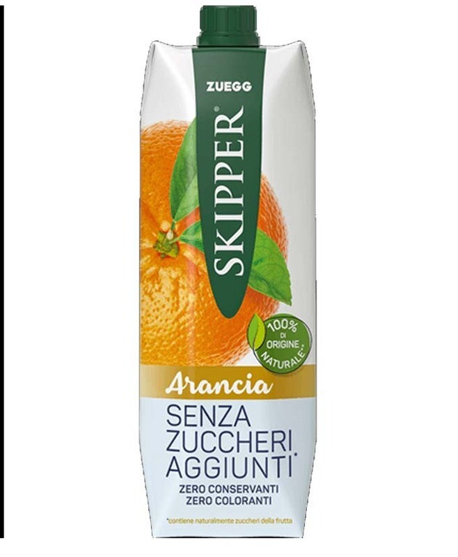 SKIPPER ARANCIA SENZA ZUCCHERI LT 1 6 ZUEGG
