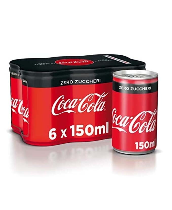COCA COLA LATTINA ZERO MINI CAN CL 15X6 4