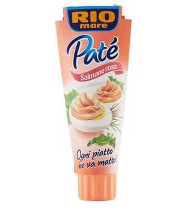 RIO MARE PATE SALMONE ROSA GR100 12