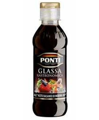 GLASSA ACETO BALSAMICO MODENA IGP ML 250 6 PONTI