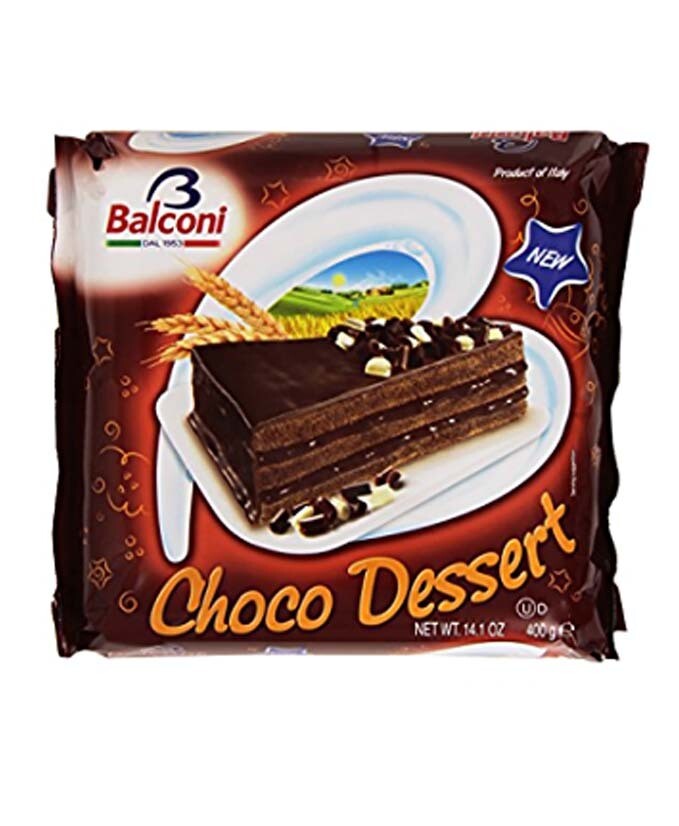 TORTA CHOCO DESSERT GR 400 6 BALCONI