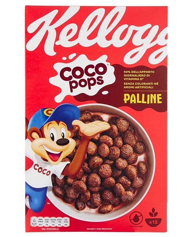KELLOGG S COCO POPS PALLINE GR 365 10