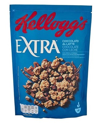 KELLOGG S EXTRA CIOCCOLATO AL LATTE GR 375 8