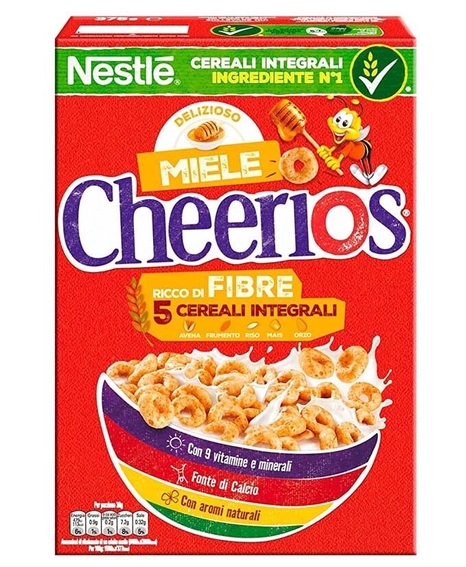 CEREALI CHEERIOS GR 375 12 NESTLE