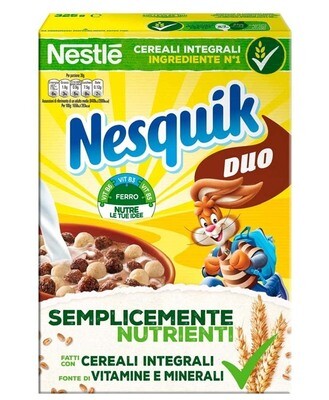CEREALI NESQUIK DUO GR 325 NESTLE