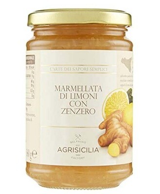 MARMELLATA LIMONI E ZENZERO GR 360 6 AGRISICILIA