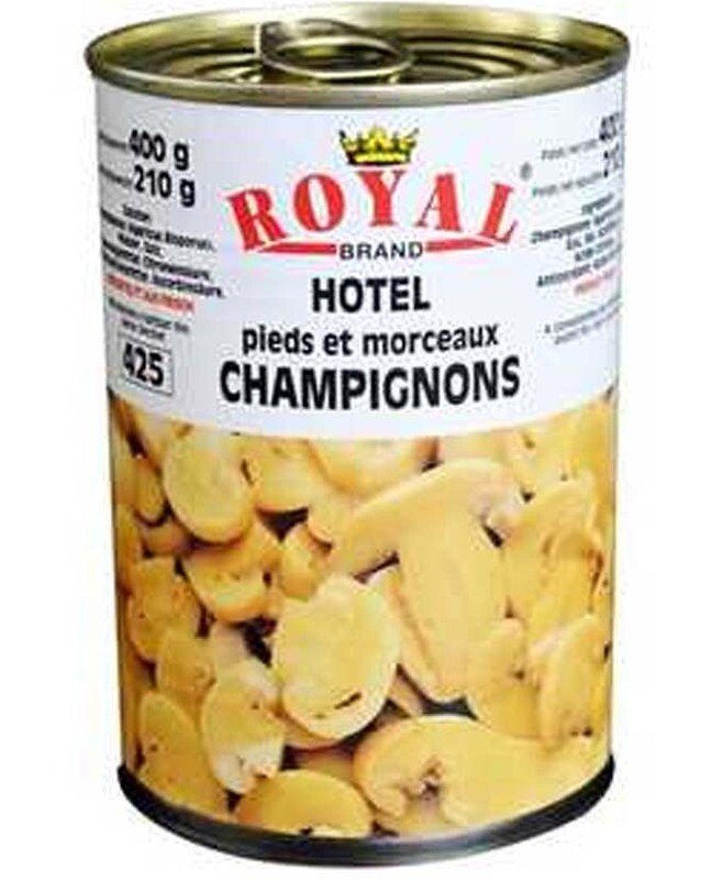 FUNGHI CHAMPIGNON LATTA ROYAL KG 2,450 FUNGHI CHAMPIGNON LATTA ROYAL KG 2,450