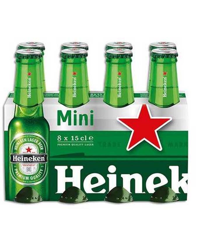 BIRRA HEINEKEN MINI CL 15X8 3 VAP