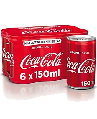 COCA COLA LATTINA MINI CAN CL 15X6 4