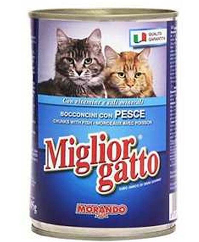MIGLIOR GATTO BOCC PESCE GR 405 MORANDO 24
