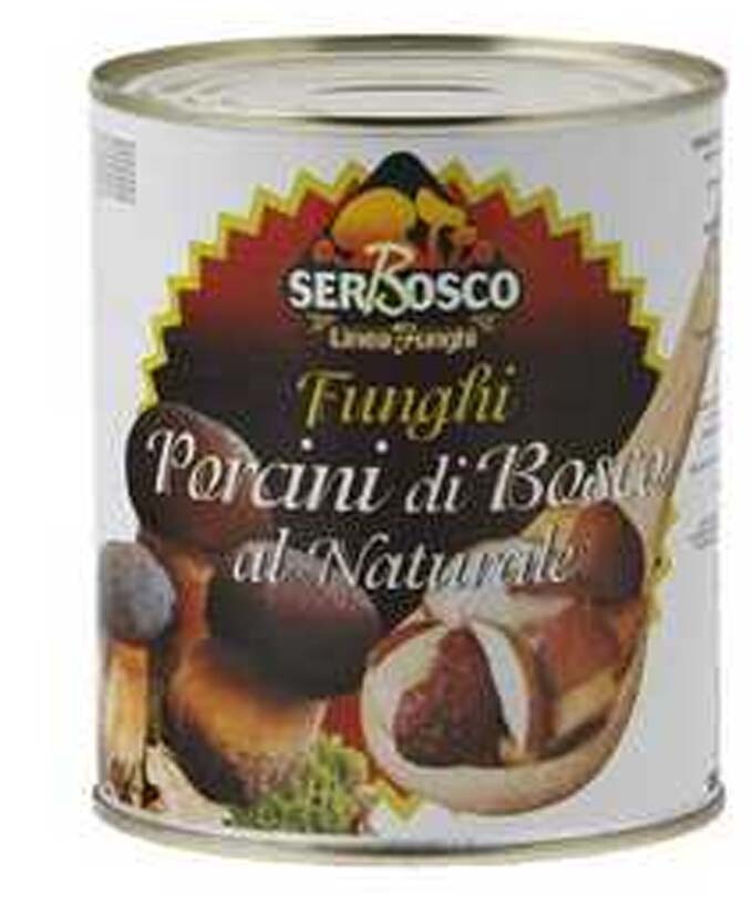 -1502- VEGET. NAT, FUNGHI PORCINI AL NATURALE SERBOSCO GR 800