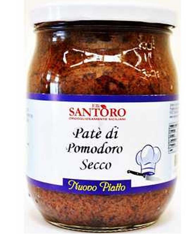 -1720- VEGET. NAT, PATE POMODORO SECCO O/S SANTORO ML 580