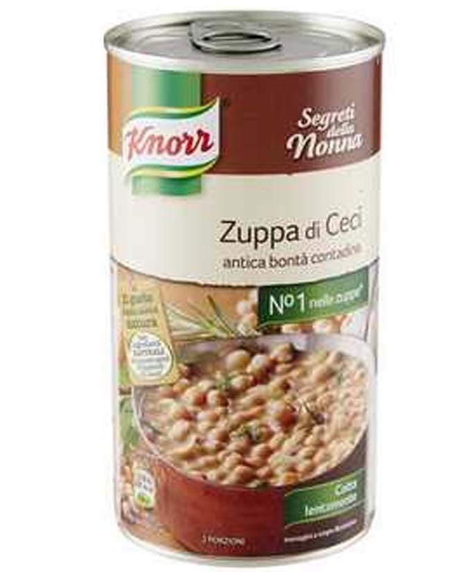 ZUPPA DI CECI LATTINA 545G KNORR 12