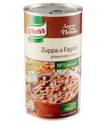 ZUPPA DI FAGIOLI LATTINA 545G KNORR 12
