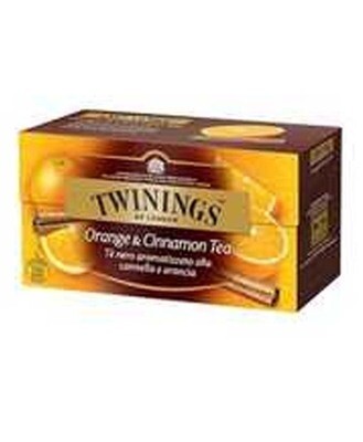 TWININGS TE NERO AROMATIZ ARANCIA CANNELLA 25F 12