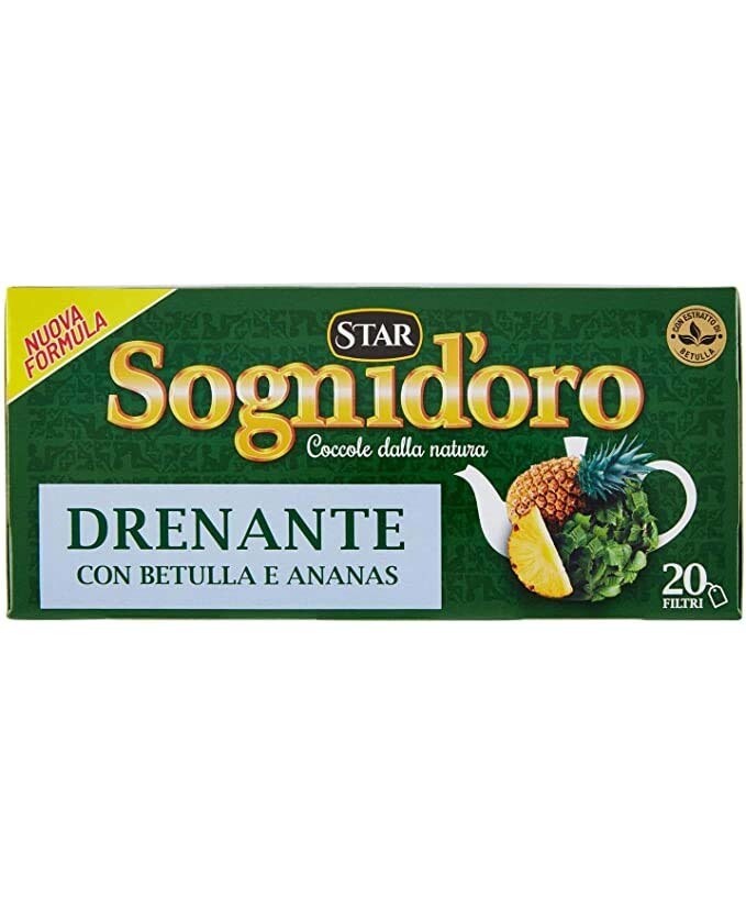 TISANA SOGNI D ORO DRENANTE 20 FL 12