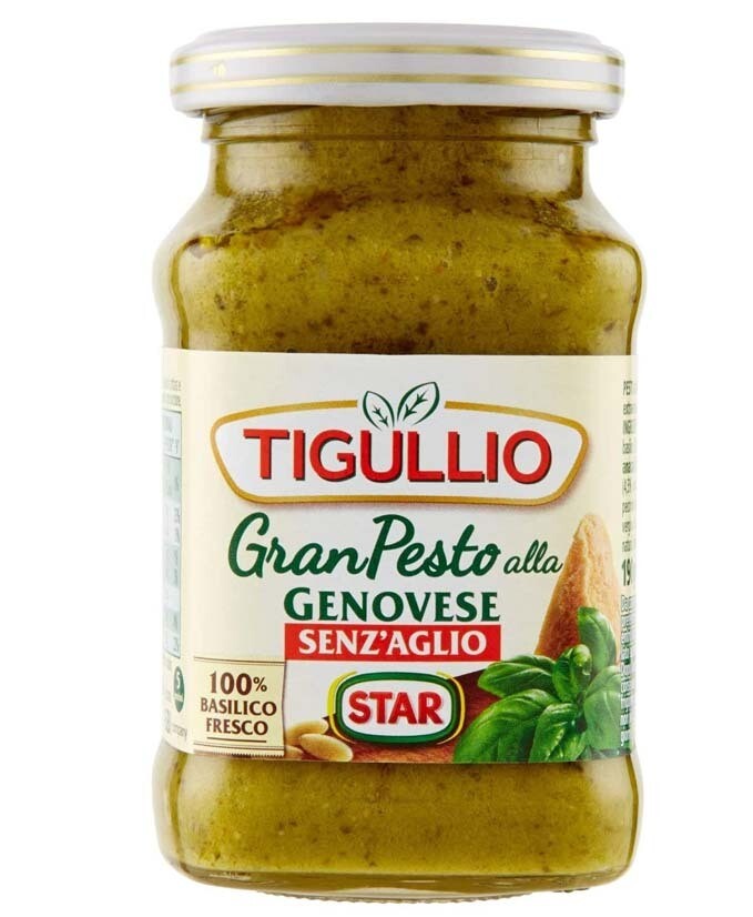 PESTO TIGULLIO GENOVESE NO AGLIO 190G STAR