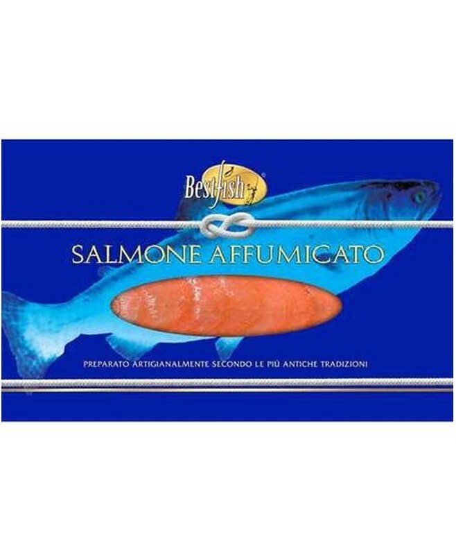 SALMONE NORVEGESE AFFUM GR 100 15 BESTFISH
