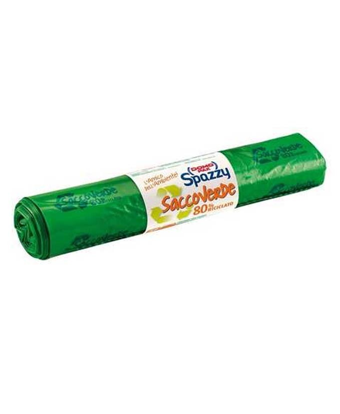 SACCO N U DOMOPK VERDE 40LT C LEG 20PZ 55X65 20