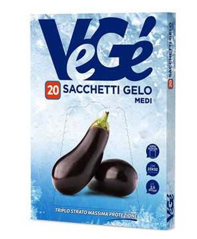 SACCH GELO MEDI X 20 LT2 5 23X32 VEGE 24