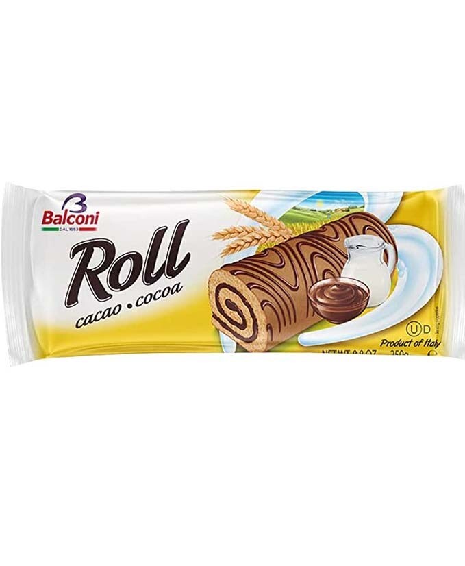 ROLL CACAO PZ 1 GR 250 12 BALCONI