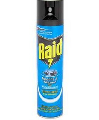 RAID PLUS MOSCHE ZANZARE SPRAY ML 400 12