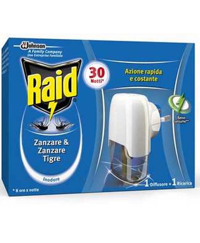 RAID LIQUIDO BASE 30 NOTTI RICARICA 12