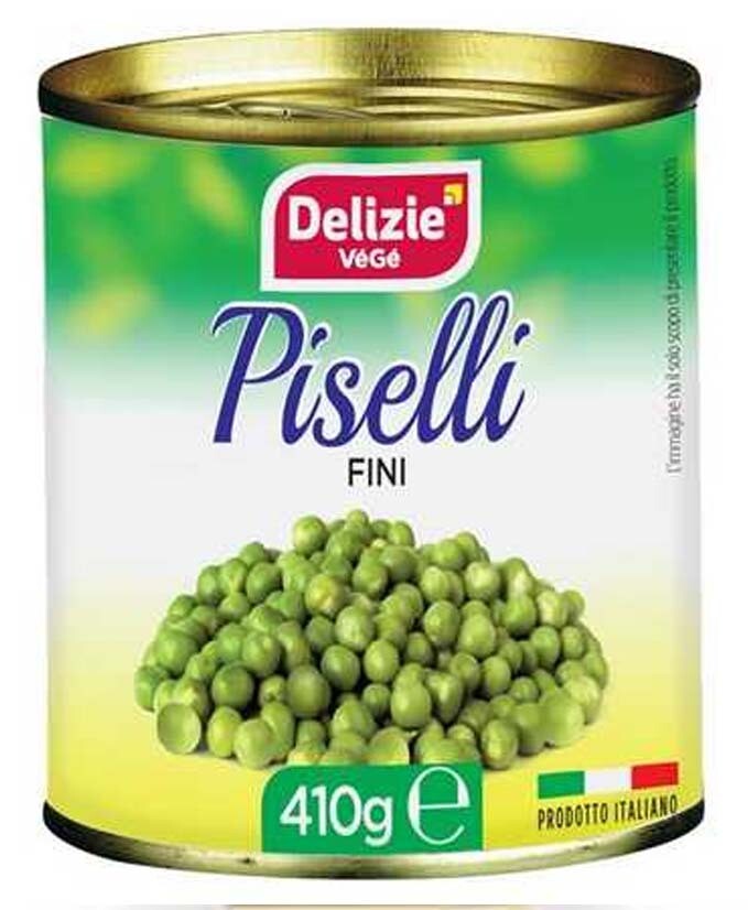 PISELLI FINI IN LATTINA GR 410 12 DELIZIE