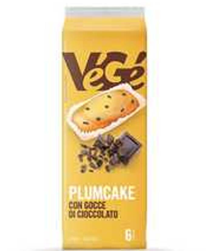 PLUMCAKE GOCCE CIOCCOLATO GR 210 18 VEGE