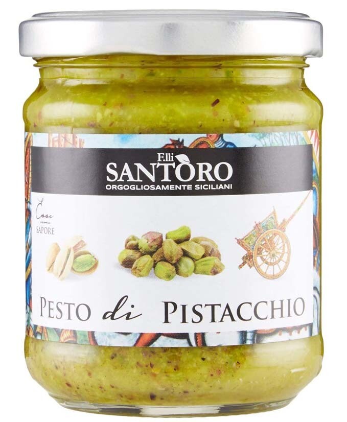 PESTO PISTACCHIO O S GR 180 12 SANTORO