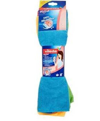 PANNI MICROFIBRA 4 PZ VILEDA STYLE 16