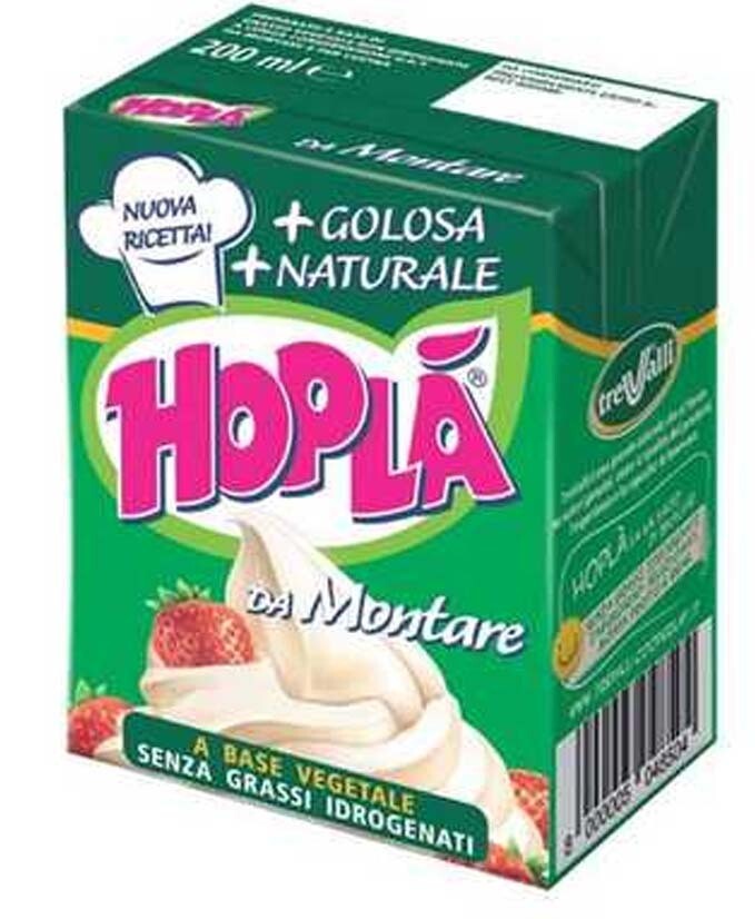 PANNA DA MONTARE HOPLA  VEGETALE  SENZA GRASSI IDR. ML 200