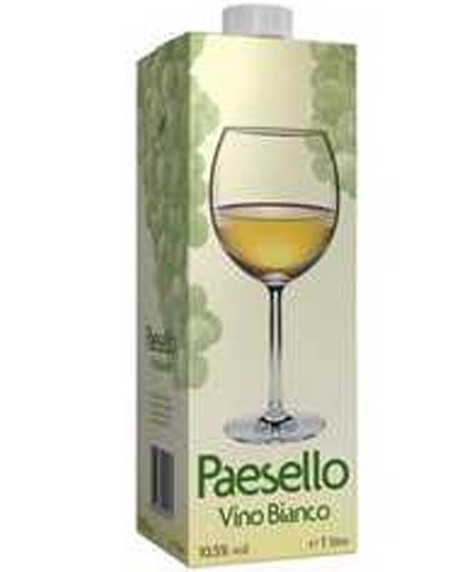 PAESELLO VINO BIANCO C TAPPO BRIK LT 1 10 5 15