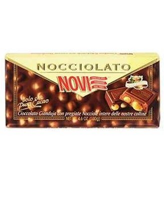 NOVI TAVOLETTA NOCCIOLATO GIANDUJA GR 130 16