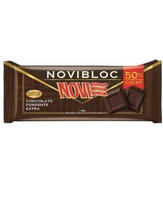 NOVI NOVIBLOC CIOCCOLATO FONDENTE GR 150 18