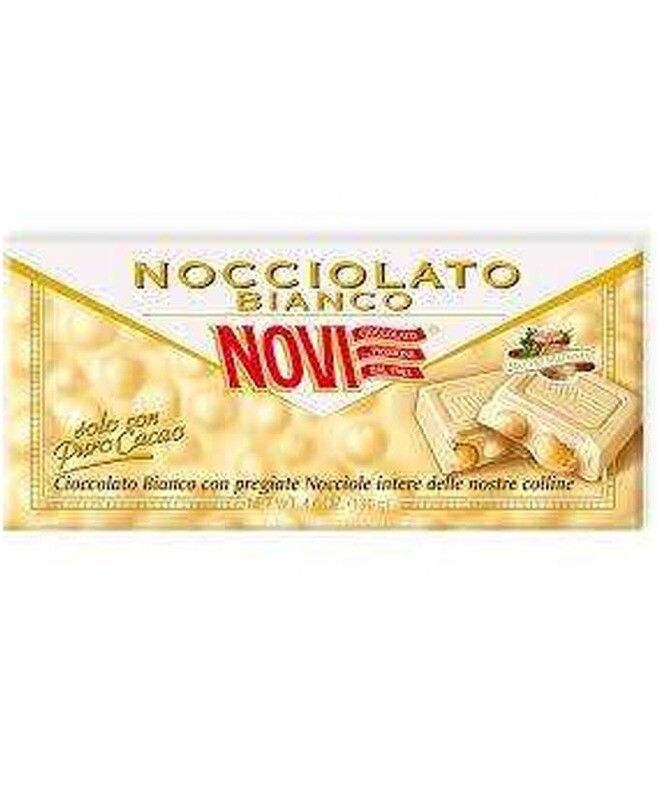 NOVI GRAN NOCCIOLATO LATTE BIANCO G 130 16