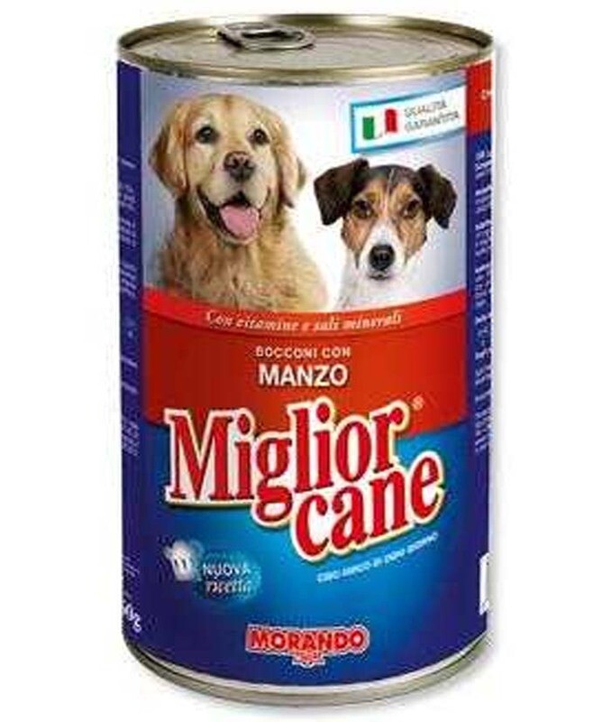 MIGLIOR CANE BOCC MANZO KG 1 25 MORANDO 12