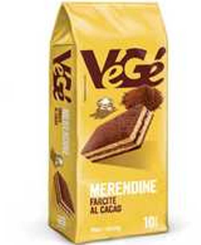 MERENDINA FARCITA CREMA CACAO GR 280 12 VEGE